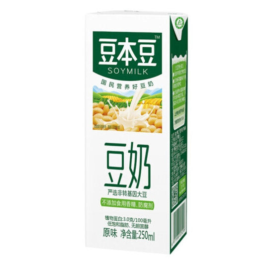 【豆本豆】豆奶 1箱 250ml*12