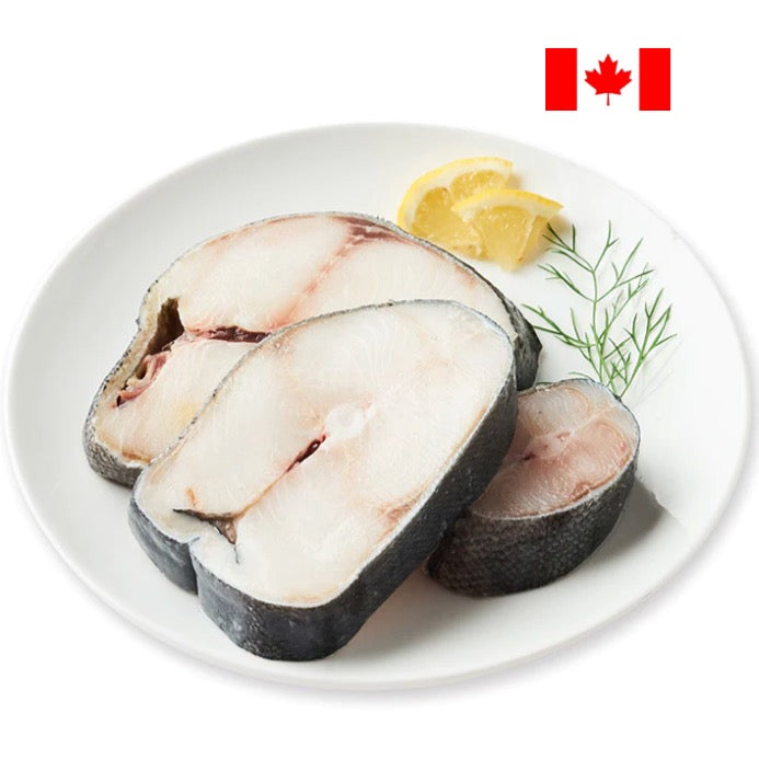 Excellent product! Frozen Whole Black Cod Steak Cut (1 piece 3.75 pounds)