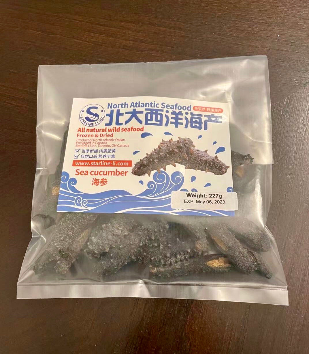 【North Atlantic】Half pound of sea cucumber